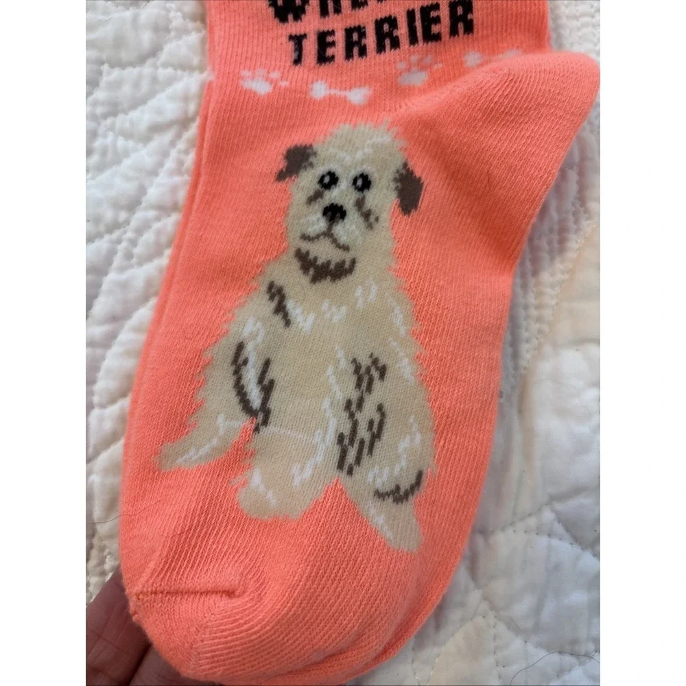 Foozy's‎ Canine Collection Wheaten Terrier Socks Women SZ 9-11  Poly Blend New